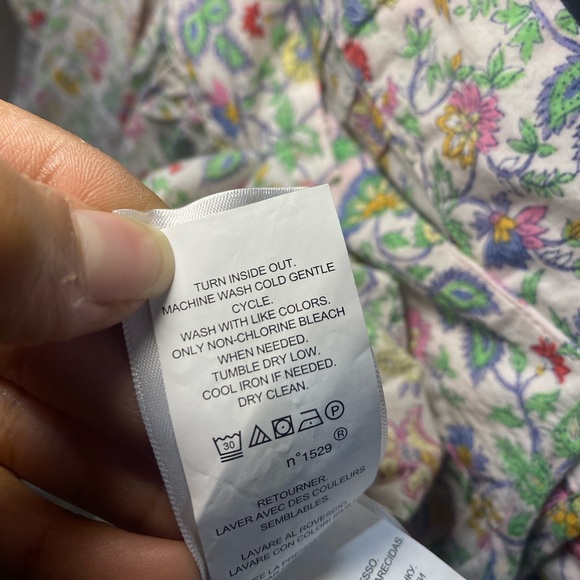 NWT Polo Ralph Lauren Girls Floral Cotton Batiste Set Summer Vacation Twee - Picture 10 of 10